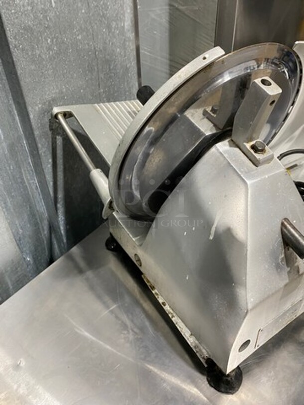 Globe Commercial Countertop Deli/ Meat Slicer! All Stainless Steel! - Image 4 of 8