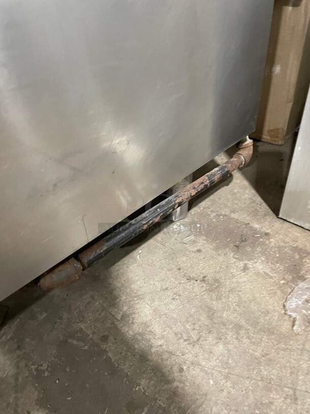 WOW! Electrolux Commercial Natural Gas Powered Plancha Grill! Therma Line Edition! With Storage Underneath! All Stainless Steel! On Legs! 
 - Image 9 of 9