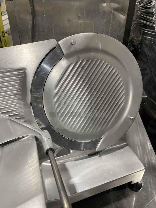 Chefmate Commercial Countertop Deli Meat Slicer! All Stainless Steel! Model GC 12 SN:134483! 115V 1Phase! - Image 7 of 8