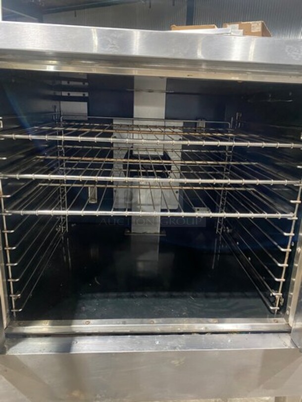 Imperial Commercial Natural Gas Powered Convection Oven! With View Through Door! With Metal Oven Racks! Stainless Steel! On Legs! - Image 5 of 10