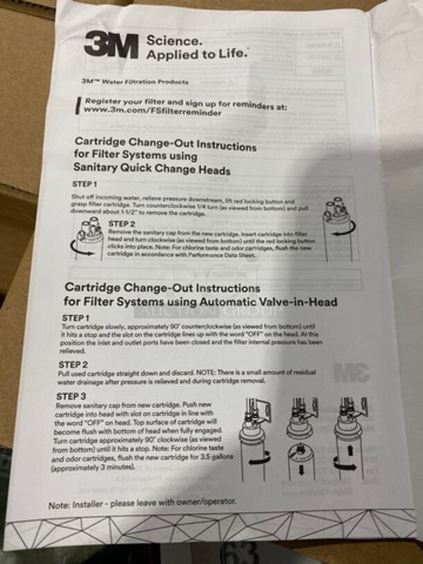 NEW! IN THE BOX! Water Filtration Replacement Cartridge! - Image 6 of 6
