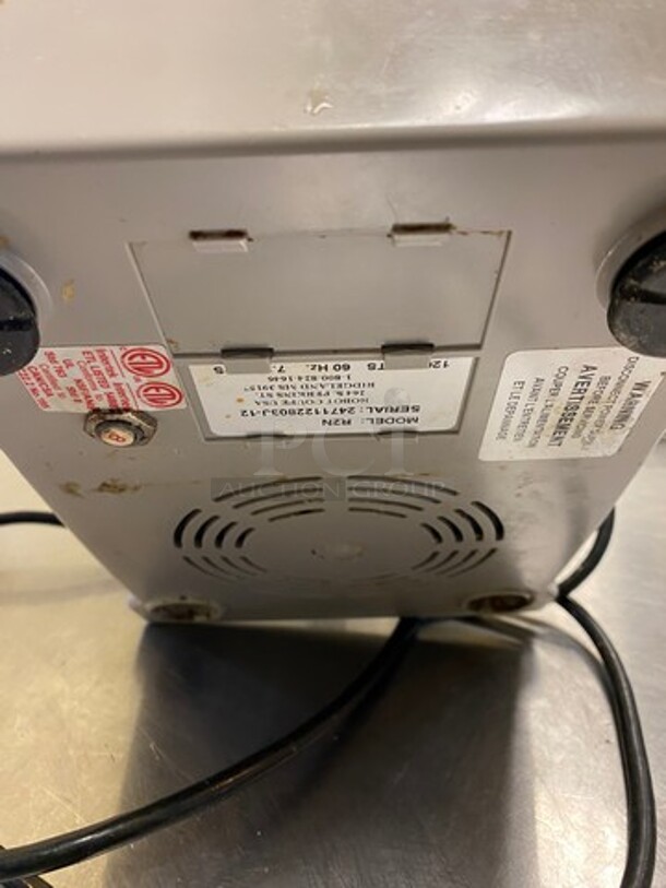 Robot Coupe Commercial Countertop Food Processor/Chopper Machine! All Stainless Steel! WORKING WHEN REMOVED! Model: R2N SN: 2471122803J12 120V - Image 8 of 9