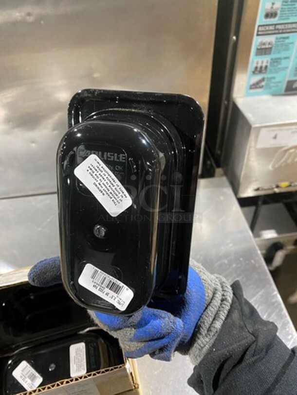 NEW! IN THE BOX! Carlisle Black Poly 1/9x2.5" Food Containers! - Image 6 of 7