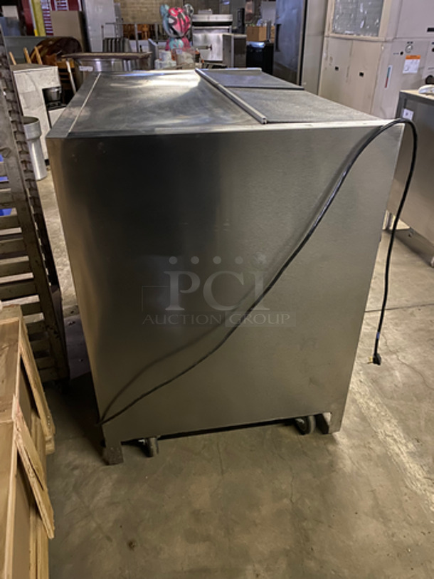 SWEET! Delfield Refrigerated Milk Cooler! All Stainless Steel! Model: NLFAC12 SN: 1607150000317 115V 60HZ 1 Phase - Image 3 of 7