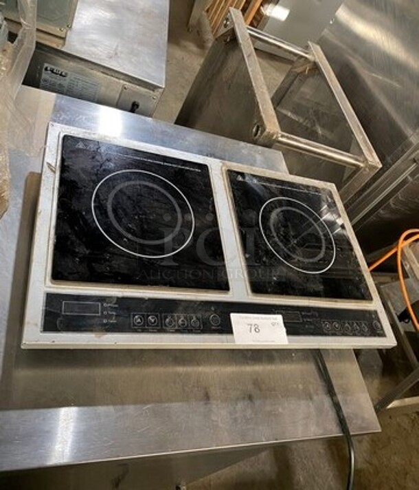 Commercial Countertop Electric Powered 2 Burner Induction Range! - Image 1 of 6