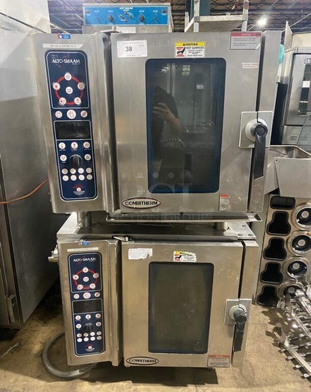 Alto Shaam Commercial Combitherm Convection Oven! All Stainless Steel! On Legs! MODEL 610ESIN SN:530098000 208-240V 3PH! 2 X Your Bid Makes One Unit! - Image 1 of 12