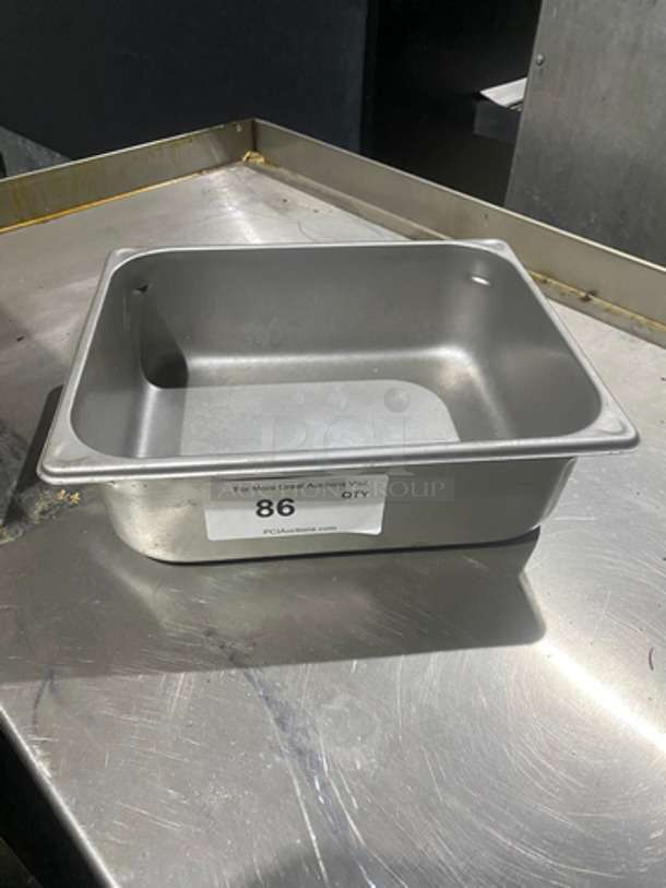 Single Stainless Steel Steamtable Pan!