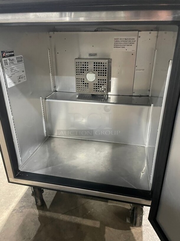 True Commercial One Door Lowboy//Worktop Freezer! All Stainless Steel! Model TUC27FHC Serial 9722430! 115V 1Phase! - Image 5 of 7
