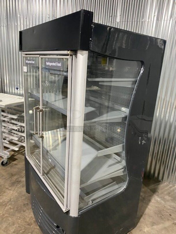 AHT Commercial Refrigerated Display Case Merchandiser! With 2 View Through Doors! Model MTL! 230V 1Phase! - Image 9 of 9