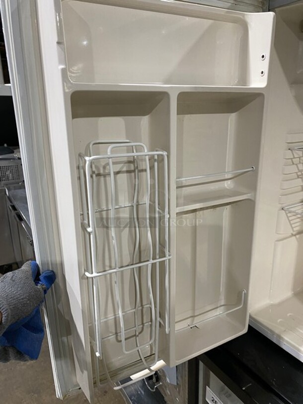 Nice! Avanti White Mini Fridge! With Poly Shelves! - Image 7 of 8