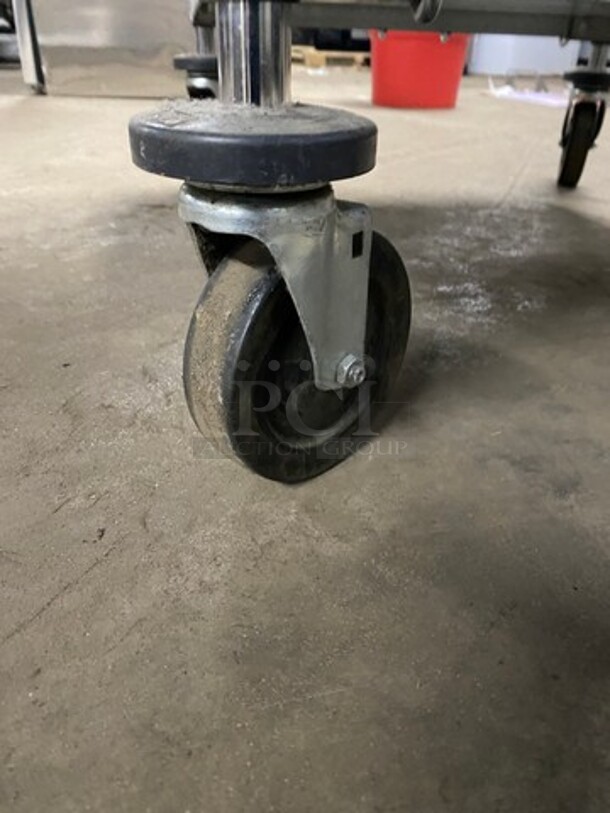 Metro Commercial Transport Rack! Stainless Steel! On Casters! - Image 5 of 6