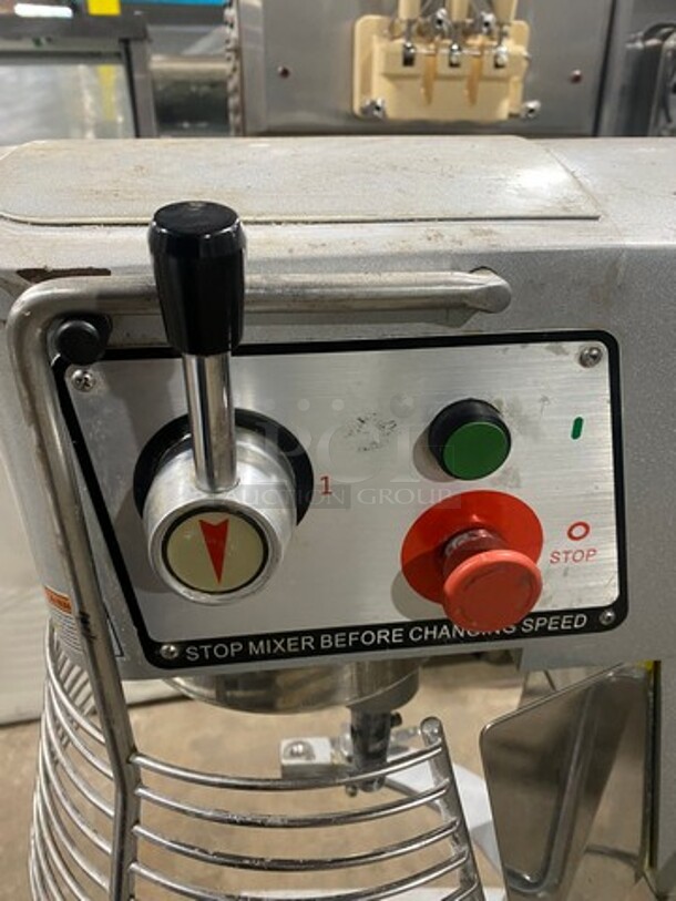 Argento 30 Quart All Stainless Steel Planetary Mixer! MODEL AEPM30 SN:19010300037 110V 1PH - Image 7 of 9