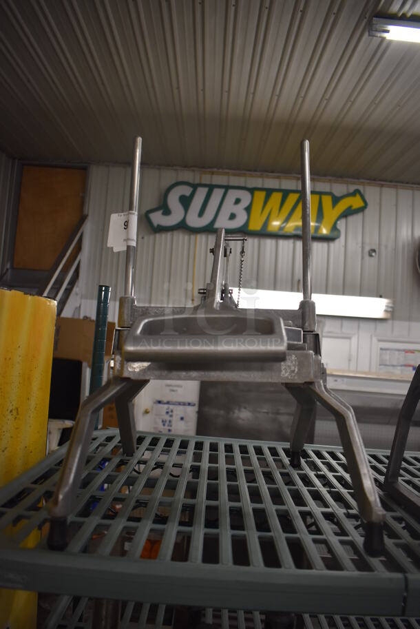 Nemco Metal Commercial Countertop Lettuce Head Cutter. 13x20x20 - Image 1 of 6