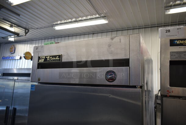 2012 True T-23F ENERGY STAR Stainless Steel Commercial Single Door Reach In Freezer w/ Poly Coated Racks. 115 Volts, 1 Phase. Tested and Powers On But Does Not Get Cold - Image 2 of 6