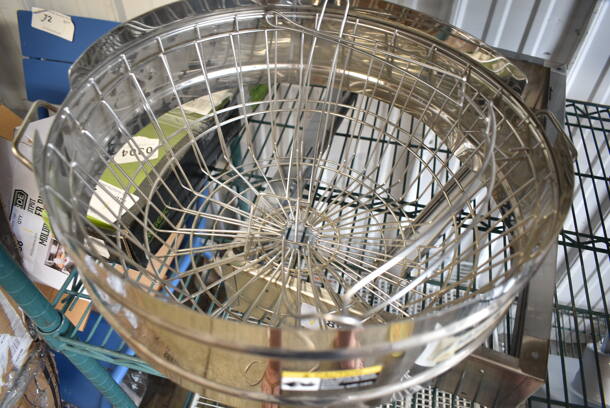 BRAND NEW SCRATCH AND DENT! Lot of 3 Pieces; Grindmaster ABB810 10 Gallon Coffee Urn Brew Basket, Stainless Stee Frame and Poly Blender Pitcher - Image 3 of 8