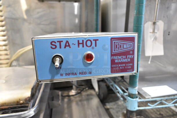 Cecilware Metal Countertop Warming Light. 120 Volts, 1 Phase. Tested and Working! - Image 2 of 6