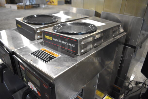 2016 Bunn Model AXIOM-35-2 Stainless Steel Commercial Countertop 2 Burner Coffee Machine w/ Metal Brew Basket. 120/208-240 Volts, 1 Phase. 8x18x24 - Image 6 of 8
