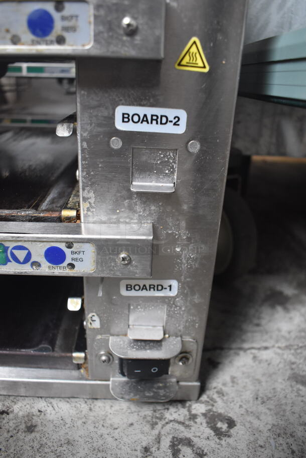 Prince Castle EHB34A Commercial Stainless Steel Electric Free Standing Warming Holding Bin With 2 Compartments. 208-240V. - Image 3 of 8