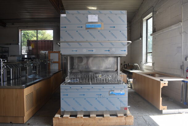BRAND NEW! Meiko DV270.2 Commercial Stainless Steel Electric Pot And Pan Dishwasher. 460V, 3 Phase. Tested and Working!  - Image 3 of 11