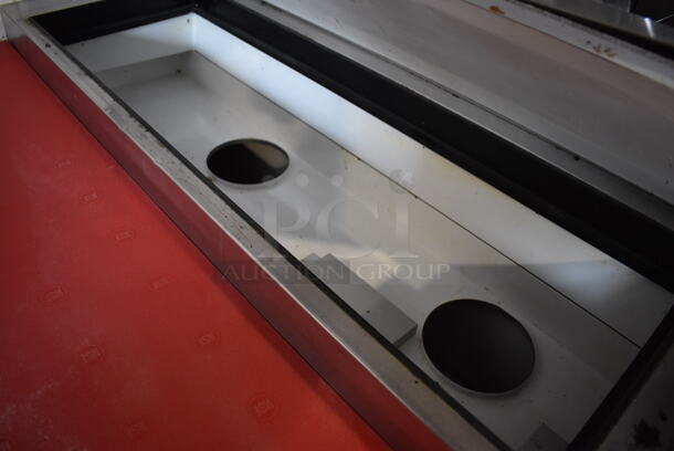 True TPP-119 Stainless Steel Commercial Pizza Prep Table on Commercial Casters. 115 Volts, 1 Phase. 119x35x39. Tested and Working! - Image 5 of 12