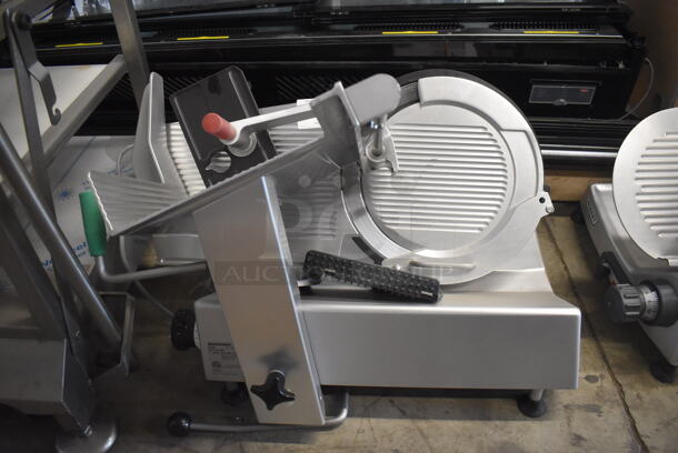 2016 Bizerba GSP H Stainless Steel Commercial Countertop Meat Slicer. 120 Volts, 1 Phase. 28x23x23. Tested and Does Not Power On - Image 2 of 6