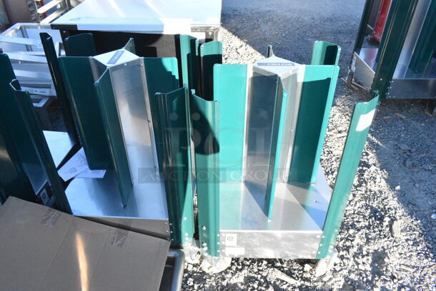 2 BRAND NEW! CresCor 50110240 Metal Dish Cart on Commercial Casters. 2 Times Your Bid!  - Image 2 of 5