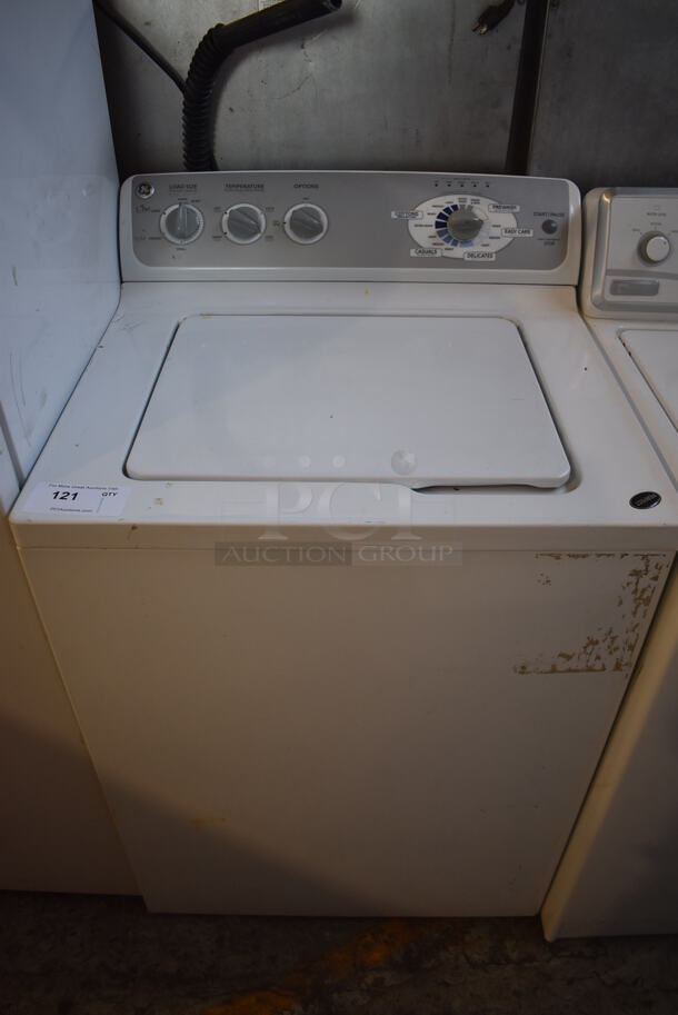 GE Metal Top Load Washer. 115 Volts, 1 Phase. 27x26x43 - Image 1 of 7