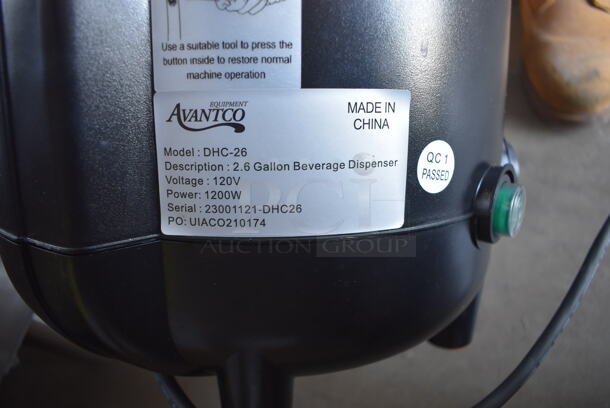 BRAND NEW IN BOX! Avantco DHC-26 Metal Countertop 2.6 Gallon Hot Beverage / Hot Topping Dispenser. 120 Volts, 1 Phase. 12x17x22. Tested and Working! - Image 5 of 7