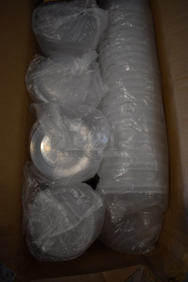 ALL ONE MONEY! Lot of BRAND NEW Choice Plastic Deli Containers and Lids - Image 2 of 4