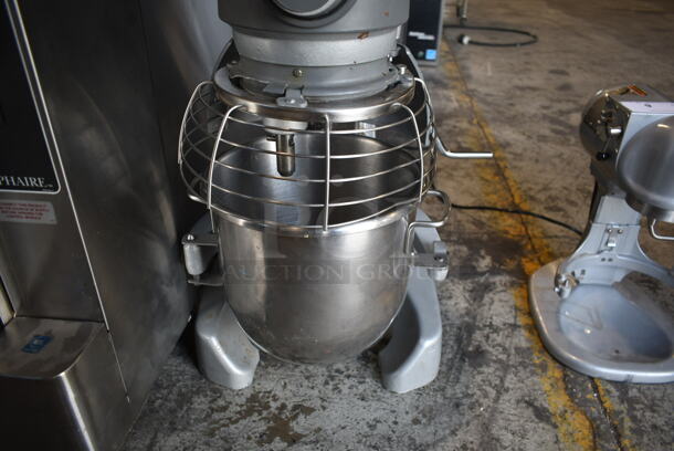 Hobart Legacy HL120 Metal Commercial Floor Style 12 Quart Planetary Dough Mixer w/ Stainless Steel Mixing Bowl and Bowl Guard. 100-120 Volts, 1 Phase. Tested and Working! - Image 5 of 8