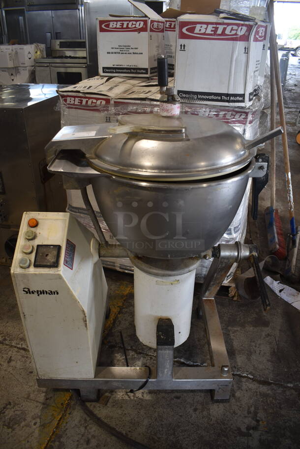 Stephan VCM44A/1 Metal Commercial Floor Style Vertical Cutter Mixer. 208 Volts, 3 Phase. - Image 1 of 11