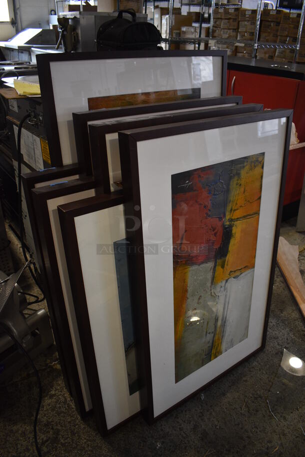 7 Various Framed Pictures. Includes 33x2x33, 24x2x39. 7 Times Your Bid! - Image 3 of 11
