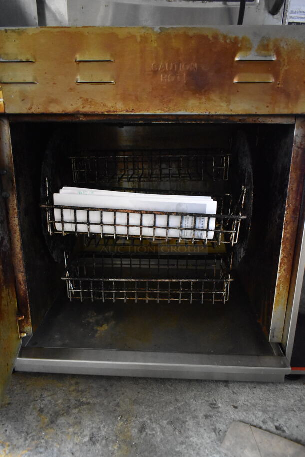 Vollrath CGA 8008 Stainless Steel Commercial Countertop Electric Powered Rotisserie Oven. 220 volts, 1 Phase.  - Image 5 of 7