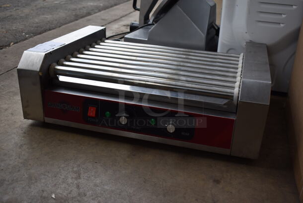 Grand Slam 177HDRG24 Stainless Steel Commercial Countertop Hot Dog Roller. 110 Volts, 1 Phase. 23x17x7. Tested and Working! - Image 2 of 5