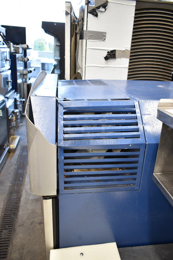 2014 Minus Forty Model 11-CSGF-X1-FRV3 Metal Commercial Single Door Reach In Freezer Merchandiser w/ Poly Racks. 115 Volts, 1 Phase. Tested and Does Not Power On - Image 3 of 5