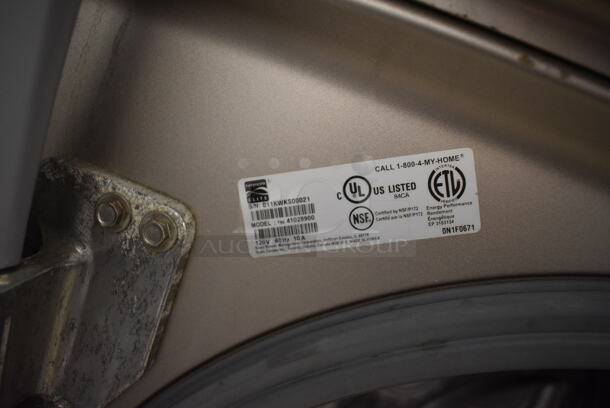 Kenmore Model 41028900 Front Load Washer. 120 Volts, 1 Phase. 27x30x53.5 - Image 5 of 6