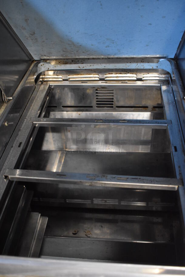 2014 Delfield 4472N-30M Stainless Steel Commercial Sandwich Salad Prep Table Bain Marie Mega Top. 115 Volts, 1 Phase. 72x32x45. Tested and Powers On But Does Not Get Cold - Image 6 of 12