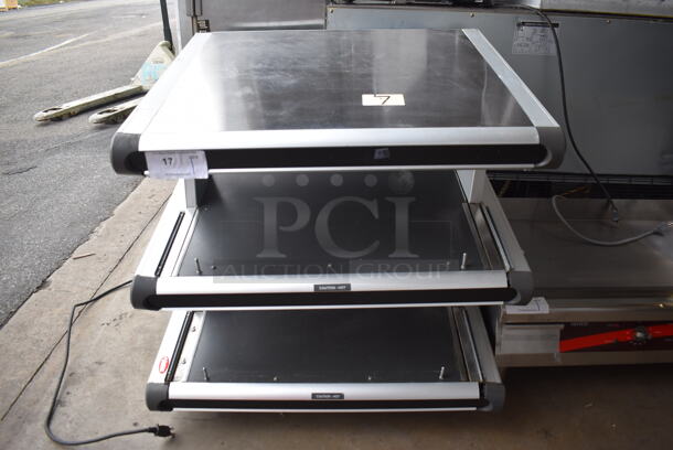 Hatco Metal Commercial Countertop 2 Tier Warming Display Case Merchandiser. 115 Volts, 1 Phase. 31x28x32. Tested and Working! - Image 5 of 5