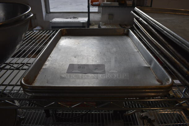 3 Metal Half Size Baking Pans. 13x18x1. 3 Times Your Bid! - Image 1 of 3