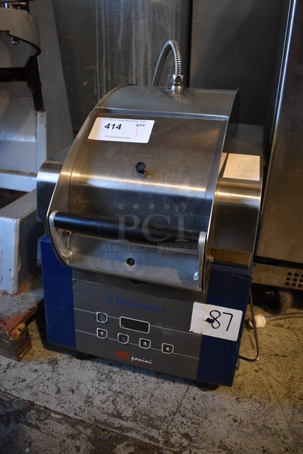 2013 Electrolux HSG Model HSPPUS Stainless Steel Commercial Countertop Electric Powered Panini Press. 208 Volts, 1 Phase. 14x24x21 - Image 3 of 7