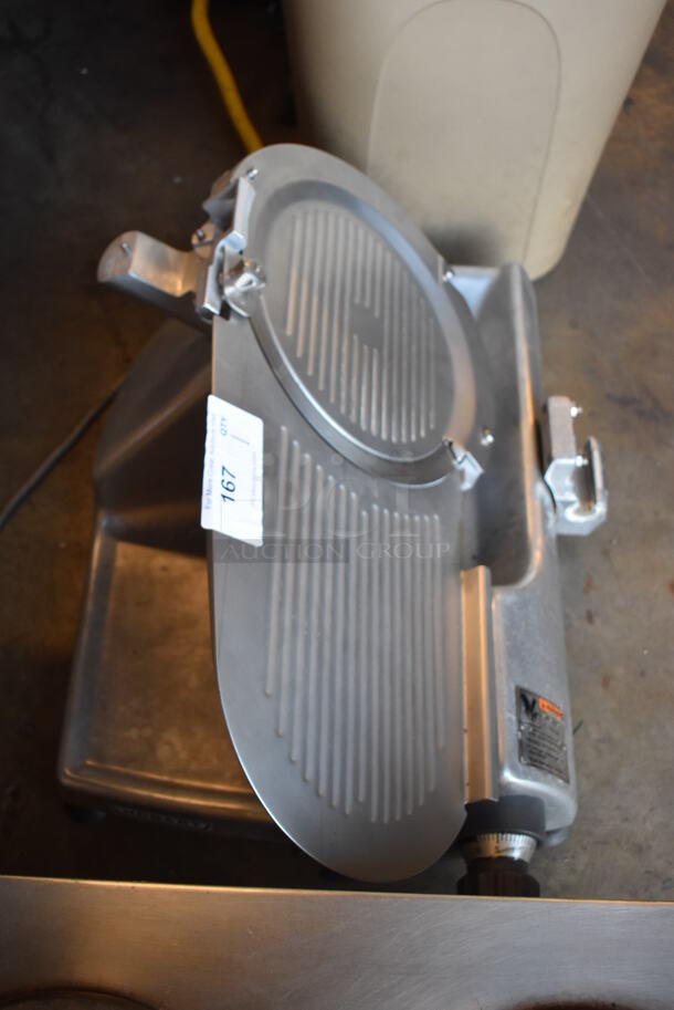 Hobart 2612 Stainless Steel Commercial Countertop Meat Slicer. Missing Arm and Carriage. 120 Volts, 1 Phase. 22x27x16. Tested and Working! - Image 9 of 9