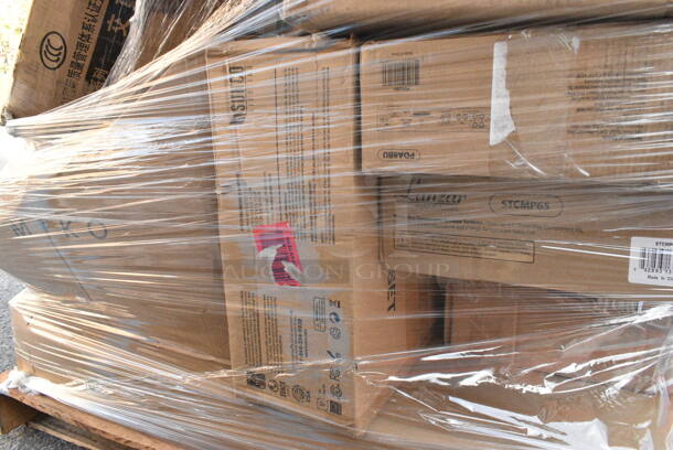 25 IN ORIGINAL BOX! Items Including SLBKSGRY SereneLife Home Mechanic Bicycle Repair Stand, STCMP65 Lanzar 3-Way Universal 80W High Powered Full Range Three-Way Car Stereo Speakers, Pyle Pontoon Boat Cover PCVHP661, Boomerang Lite Lacrosse Rebound Screen, SLGZX9 SereneLife 2/3 Wheel Golf Push Cart, Pyle Home PDA8BU 5.1-Channel Audio Receiver with Bluetooth Integrated Amplifier. 25 Times Your Bid!  - Image 12 of 12