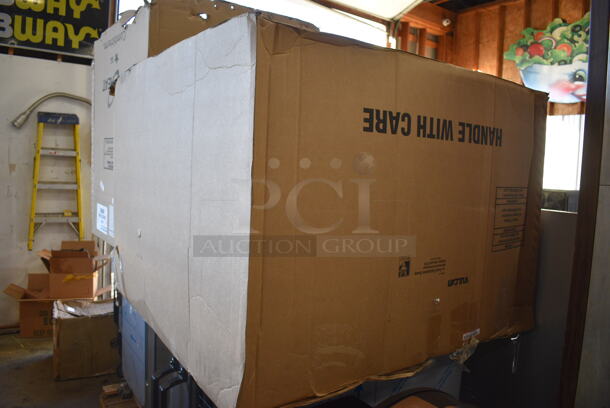 BRAND NEW! LATE MODEL! Vulcan VC5GDL Stainless Steel Commercial Propane Gas Powered Full Size Convection Oven w/ View Through Doors, Metal Oven Racks and Thermostatic Controls. 50,000 BTU. 40x32x32. Tested and Working! - Image 9 of 9