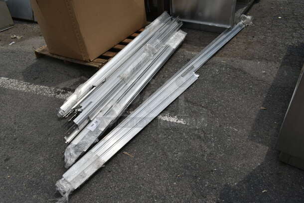 ALL ONE MONEY! Lot of BRAND NEW Metal Drop Ceiling Track - Image 1 of 4