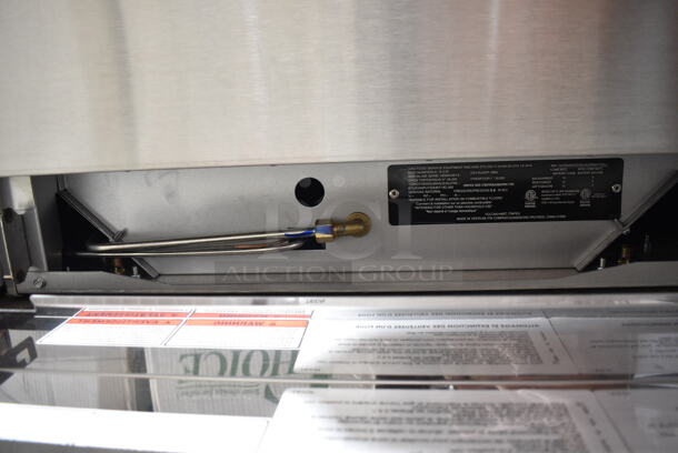 BRAND NEW SCRATCH AND DENT! Vulcan SX24 SX Series Stainless Steel Commercial Natural Gas Powered 4 Burner 24" Range with Space Saver Oven. 142,000 BTU - Image 8 of 9