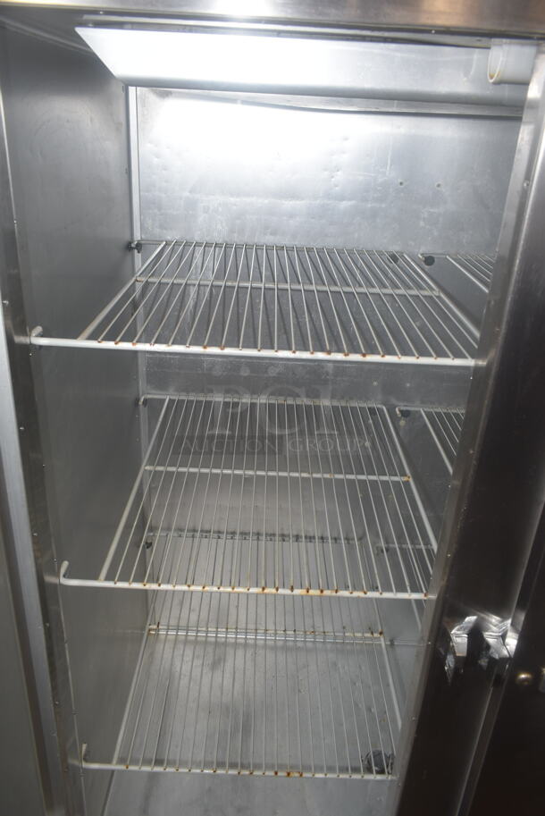 Traulsen G20010 Stainless Steel Commercial 2 Door Reach In Cooler. 115 Volts, 1 Phase. Tested and Working! - Image 5 of 9