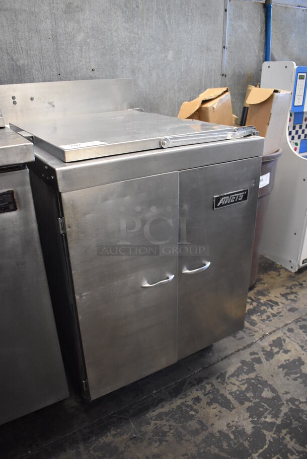 Anets E-18X26B Stainless Steel Commercial Floor Style Electric Powered Donut Fryer w/ Dough Dropper Arm Piece. 208 Volts, 3 Phase. 25x32x55 - Image 2 of 7