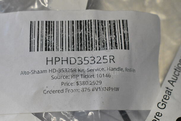 2 BRAND NEW SCRATCH AND DENT! Items Including HPHD35325R Alto-Shaam HD-35325R Kit, Service, Handle, Roll-In, 131BA28066 Alto-Shaam BA-28066 Board,Cutting,Sani-Tuff Rubber. 2 Times Your Bid!  - Image 5 of 7