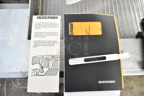 2020 Bizerba GSP HD Metal Commercial Countertop Meat Slicer w/ Blade Sharpener. 120 Volts, 1 Phase. Tested and Does Not Power On - Image 7 of 10