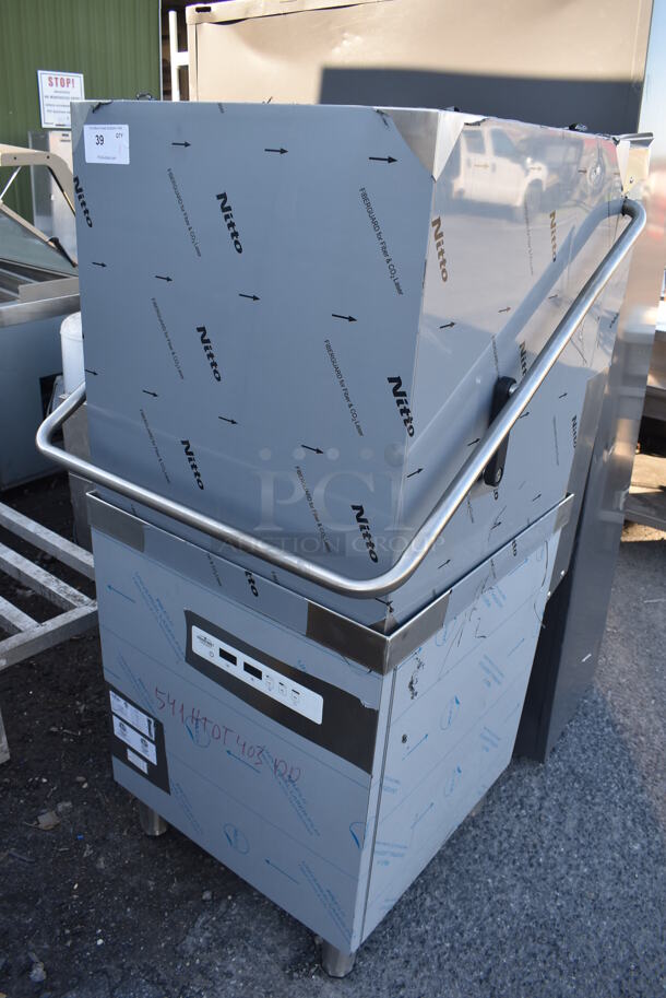 BRAND NEW SCRATCH AND DENT! 2022 Mainstreet 541HTDT403 Stainless Steel Commercial Straight Pass Through Dishwasher. 208-240 Volts, 3 Phase. - Image 2 of 8